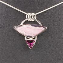 Purple Passion Agate Pendant